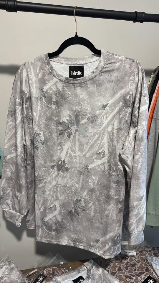 Iced Out Camo Longsleeve Tee