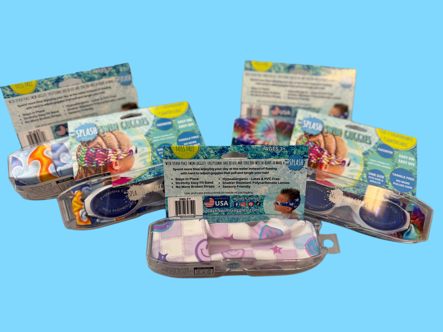 Tangle Free Swim Goggles