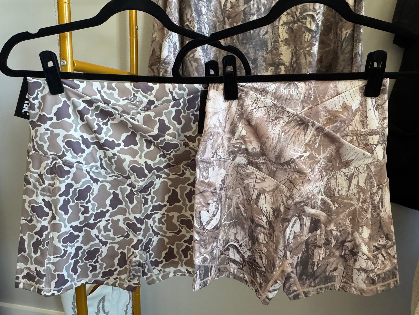 Camo Biker Shorts