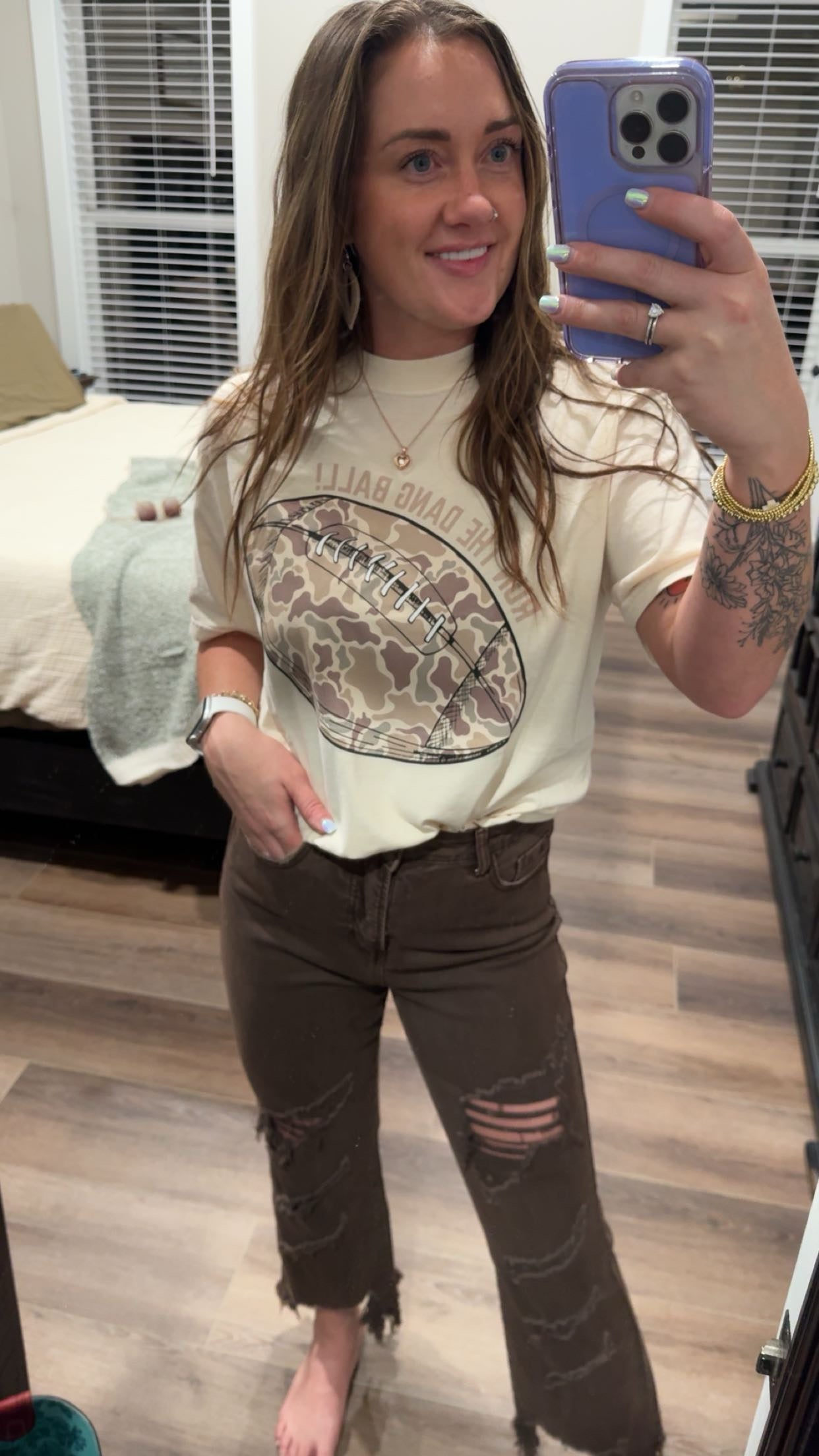 Run the Dang Ball Tee