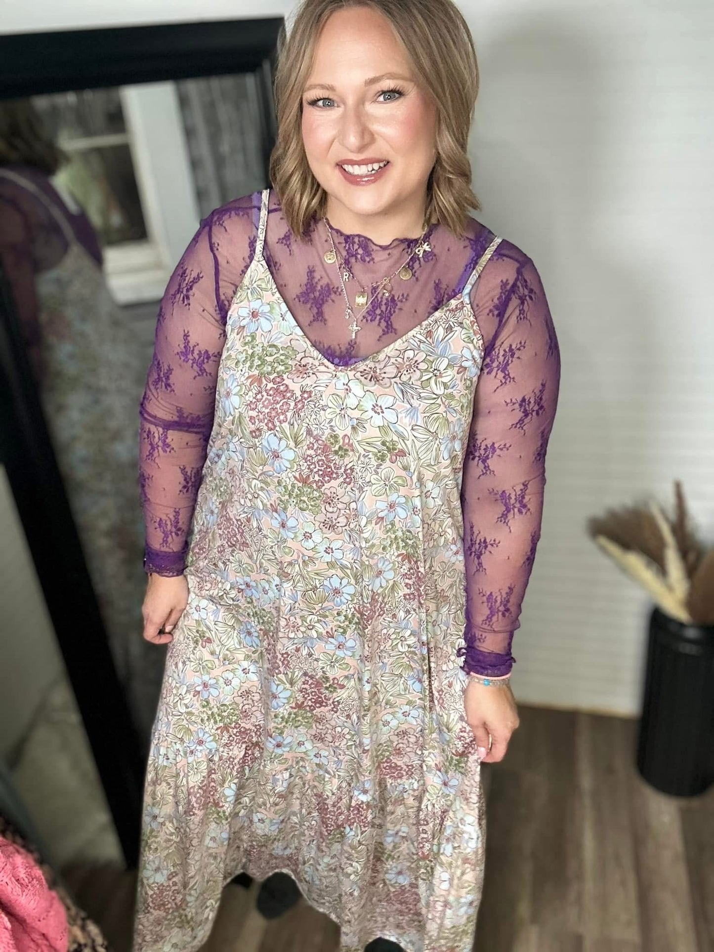 Nova Floral Dress